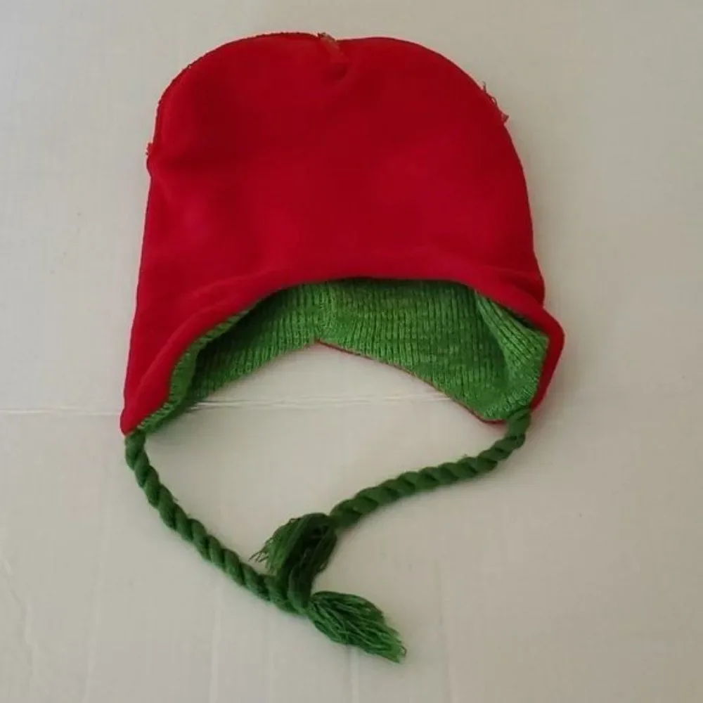 Teenage Mutant Ninja Turtles Hat Winter Snow Raphael Red Green Kids Youth